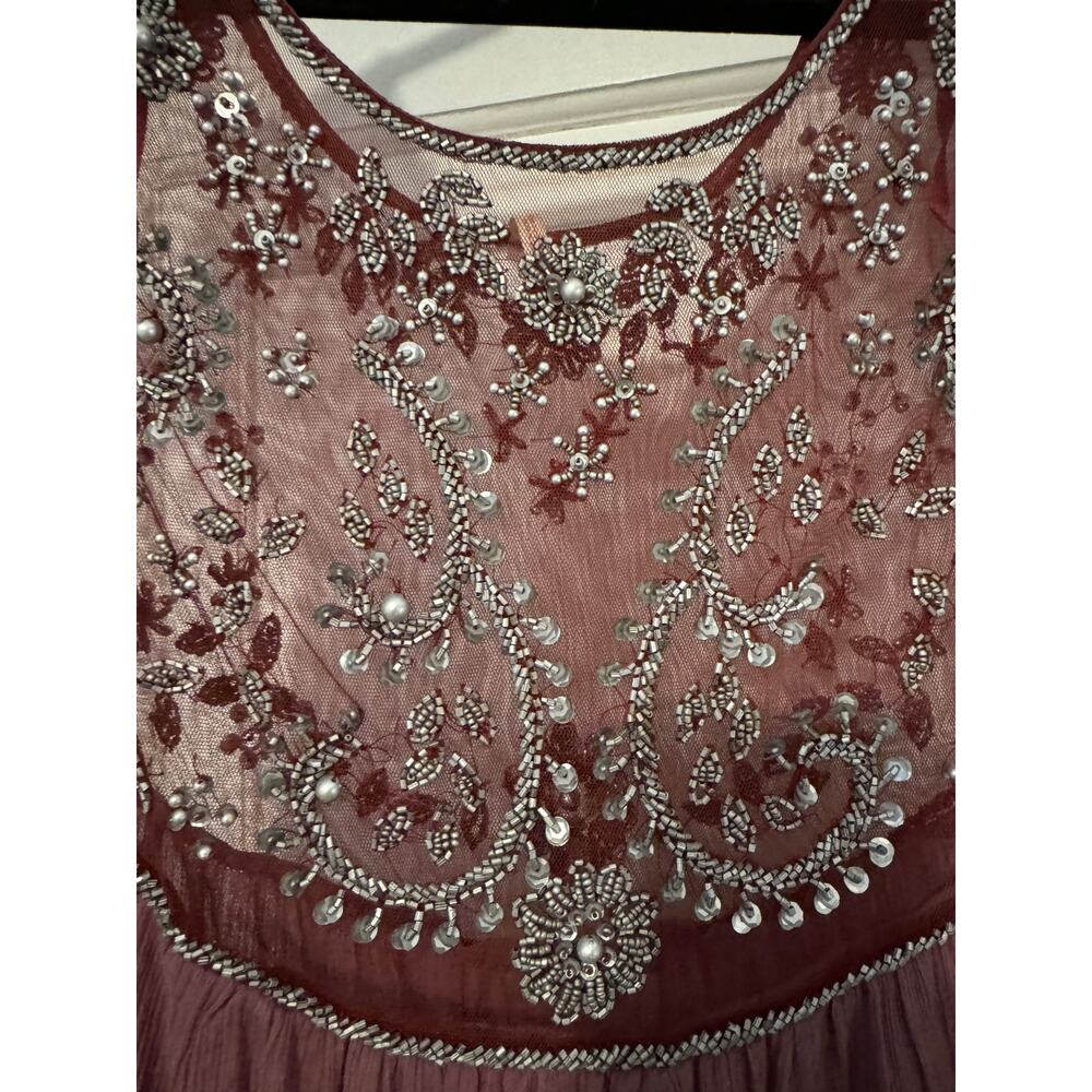 Free People Women's Embellished Palms Tunic - Size M - Picture 3 of 9
